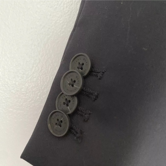 Zara Boys Dark Navy Blue Blazer Size 8 New - Picture 4 of 6